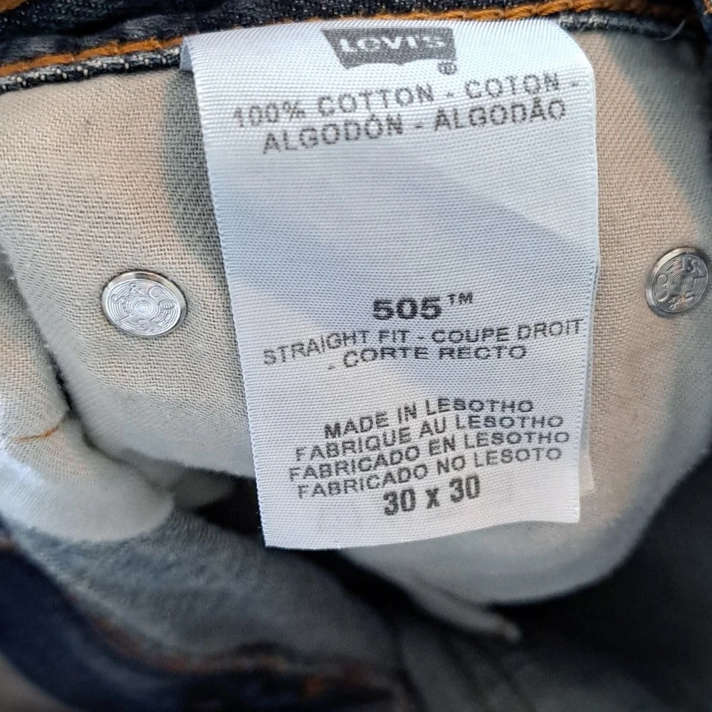 Levi's 505s 8/20